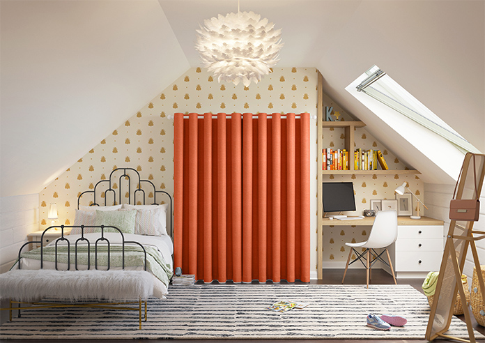 Carron, Tangerine - Made to Measure Curtains - Image 15